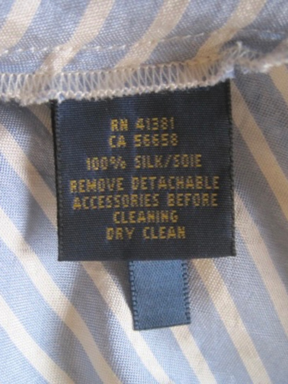 Polo Ralph Lauren Striped Silk Halter Dress - Picture 9 of 10